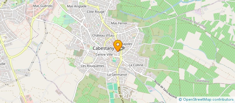 localisation de l'entreprise MONSIEUR FRANCOIS BLANC à CABESTANY