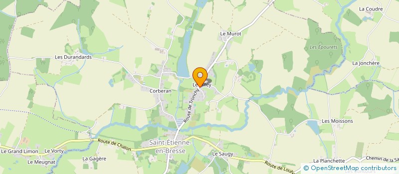 localisation de l'entreprise MONSIEUR FRANCOIS BLANCA  SAINT-ETIENNE-EN-BRESSE