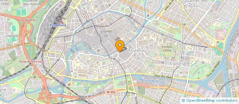 localisation de l'entreprise MONSIEUR FRANCOIS BLANCART  STRASBOURG