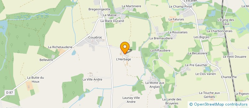 localisation de l'entreprise MONSIEUR FRANCOIS BLANCHARD  DINGE