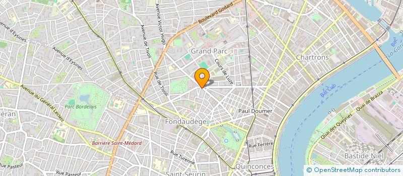 localisation de l'entreprise MONSIEUR FRANCOIS BLAQUIERE à BORDEAUX
