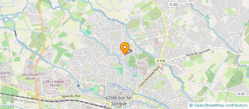 localisation de l'entreprise MONSIEUR FRANCOIS BLAS à L'ISLE-SUR-LA-SORGUE