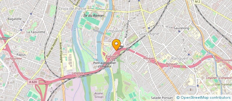 localisation de l'entreprise MONSIEUR FRANCOIS BLENZAR  TOULOUSE