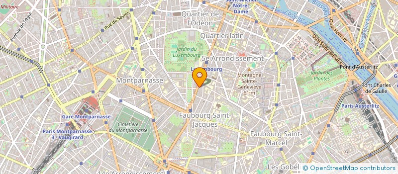 localisation de l'entreprise MONSIEUR FRANCOIS BLOUD  PARIS