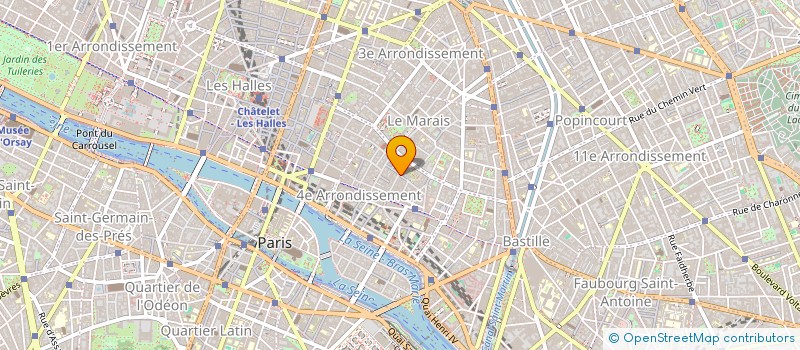 localisation de l'entreprise MONSIEUR FRANCOIS BLUCHE  PARIS