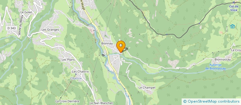 localisation de l'entreprise MONSIEUR FRANCOIS BOCHATAY  SAINT-GERVAIS-LES-BAINS