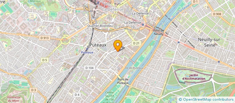 localisation de l'entreprise MONSIEUR FRANCOIS BOHRER  PUTEAUX