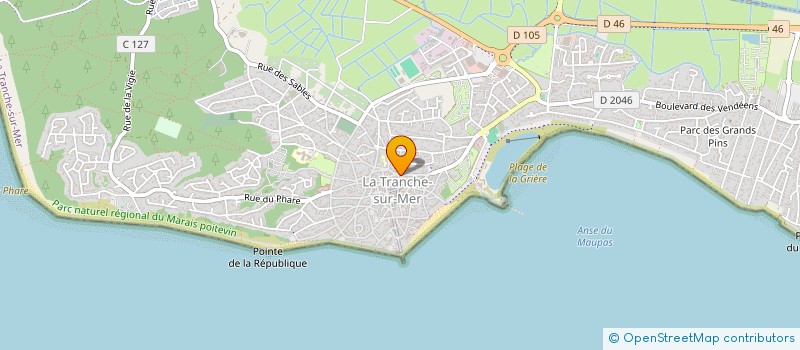 localisation de l'entreprise MONSIEUR FRANCOIS BOIRIVEAU à LA TRANCHE-SUR-MER
