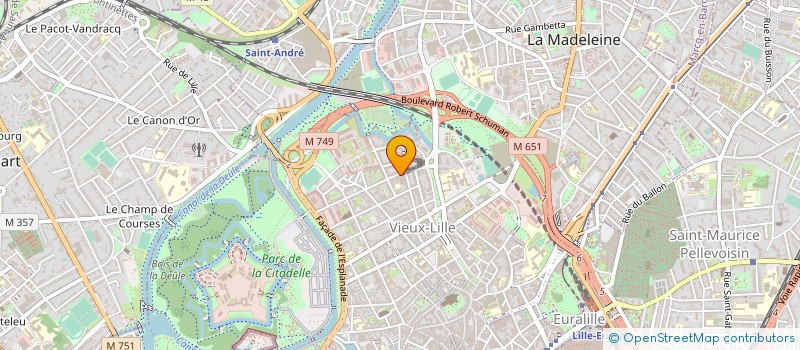localisation de l'entreprise MONSIEUR FRANCOIS BOIT à LILLE
