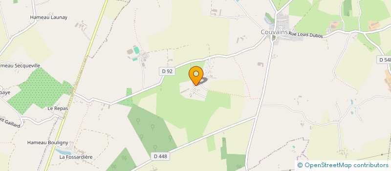 localisation de l'entreprise MONSIEUR FRANCOIS BOLANOS  COUVAINS