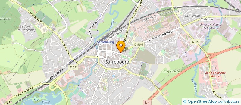 localisation de l'entreprise MONSIEUR FRANCOIS BOLLINGER à SARREBOURG