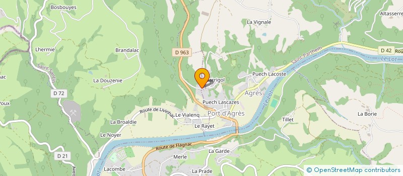 localisation de l'entreprise MONSIEUR FRANCOIS BONAFE  FIRMI