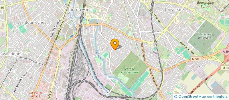 localisation de l'entreprise MONSIEUR FRANCOIS BONHARME GERNEZ  DIJON