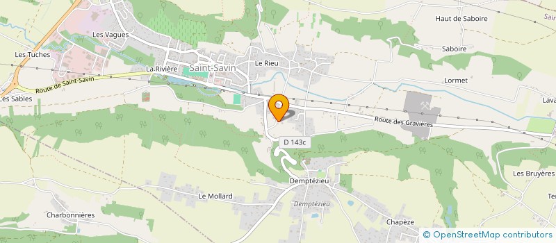 localisation de l'entreprise MONSIEUR FRANCOIS BONNAIRE  SAINT-SAVIN