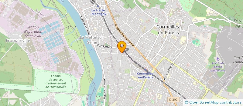 localisation de l'entreprise MONSIEUR FRANCOIS BONNEFONT à CORMEILLES EN PARISIS