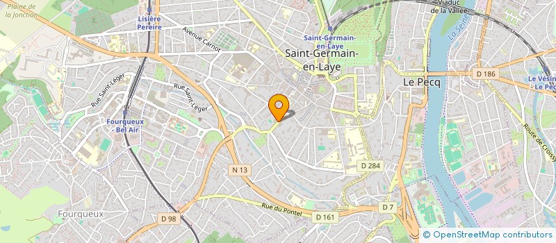 localisation de l'entreprise MONSIEUR FRANCOIS BONNELLE à SAINT-GERMAIN-EN-LAYE