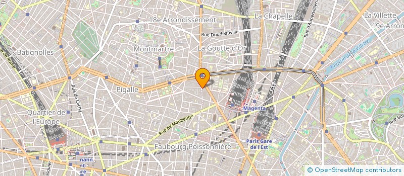 localisation de l'entreprise MONSIEUR FRANCOIS BONNET  PARIS