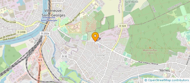 localisation de l'entreprise MONSIEUR FRANCOIS BONNOT  CROSNE