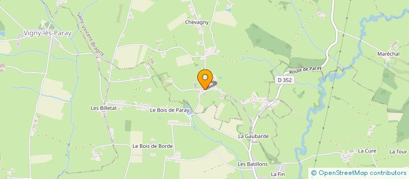 localisation de l'entreprise MONSIEUR FRANCOIS BONNOT  SAINT-VINCENT-BRAGNY