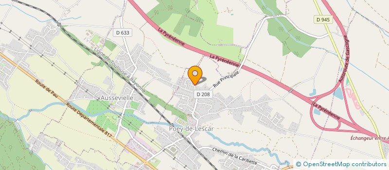 localisation de l'entreprise MONSIEUR FRANCOIS BORDENAVE-GASSEDAT  POEY-DE-LESCAR