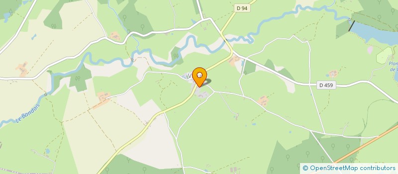 localisation de l'entreprise MONSIEUR FRANCOIS BORDET  VIEURE