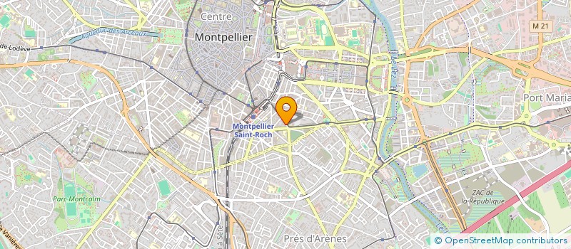 localisation de l'entreprise MONSIEUR FRANCOIS BORDIER à MONTPELLIER