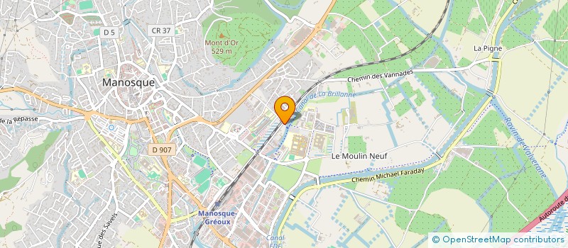 localisation de l'entreprise MONSIEUR FRANCOIS BOSCH à MANOSQUE