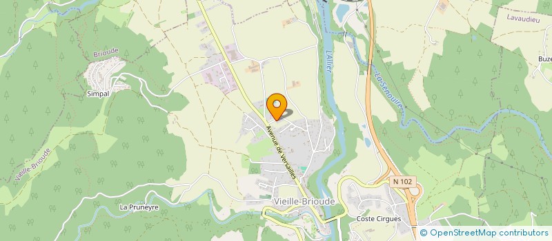 localisation de l'entreprise MONSIEUR FRANCOIS BOUCHET  VIEILLE-BRIOUDE