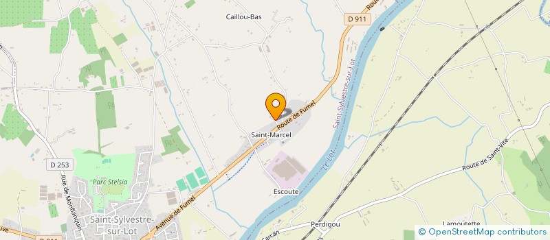 localisation de l'entreprise MONSIEUR FRANCOIS BOUDIER  SAINT-SYLVESTRE-SUR-LOT