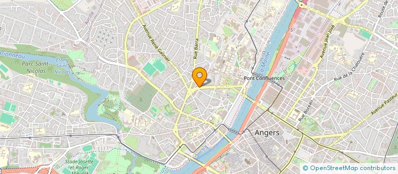 localisation de l'entreprise MONSIEUR FRANCOIS BOULAY SERVOUSE à ANGERS