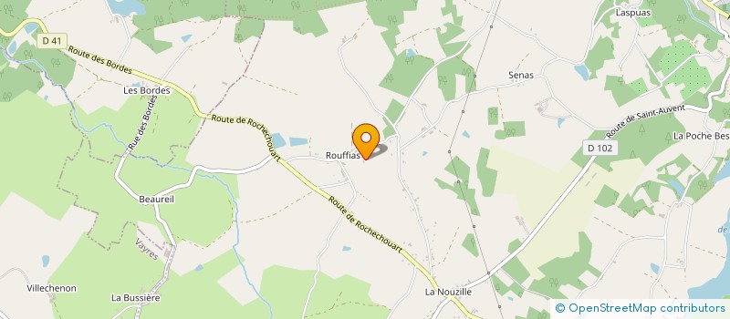 localisation de l'entreprise MONSIEUR FRANCOIS BOULESTEIX à SAINT-AUVENT