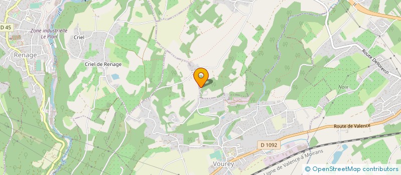 localisation de l'entreprise MONSIEUR FRANCOIS BOULESTEIX  VOUREY