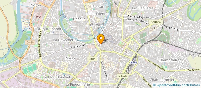 localisation de l'entreprise MONSIEUR FRANCOIS BOUMART  NIORT