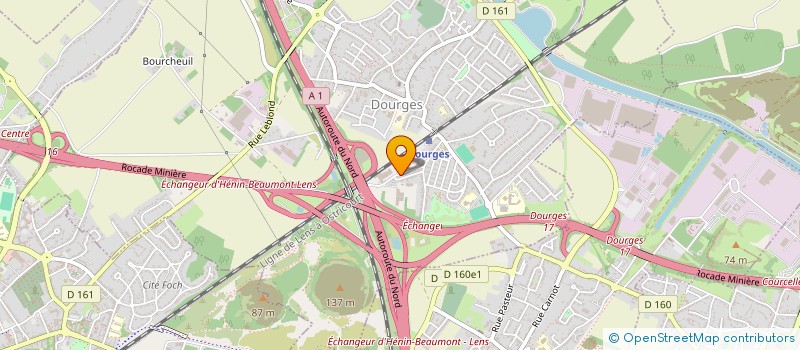 localisation de l'entreprise MONSIEUR FRANCOIS BOUQUET  DOURGES