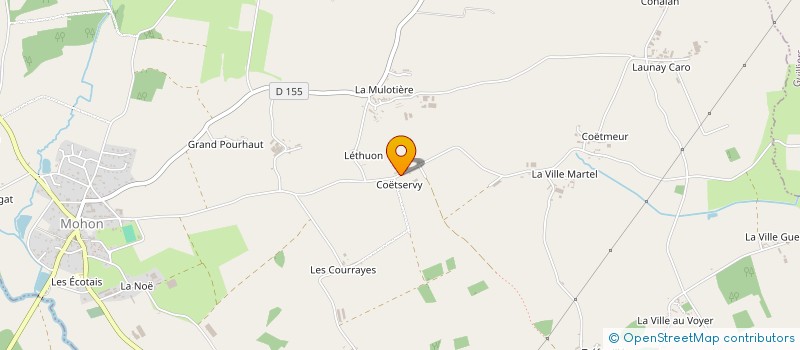 localisation de l'entreprise MONSIEUR FRANCOIS BOURGOIS  MOHON