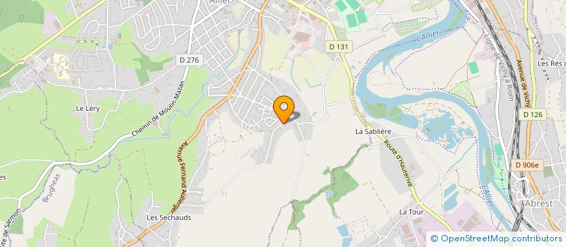 localisation de l'entreprise MONSIEUR FRANCOIS BOURGUIGNON à BELLERIVE-SUR-ALLIER