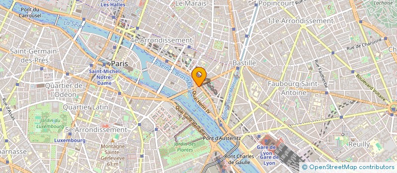 localisation de l'entreprise MONSIEUR FRANCOIS BOURILLET  PARIS