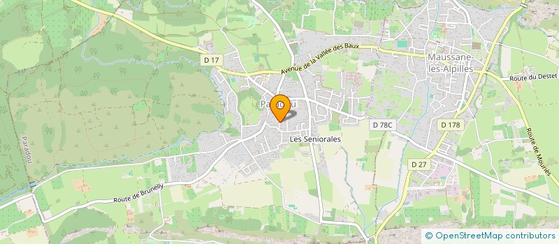localisation de l'entreprise MONSIEUR FRANCOIS BOURRILLON à PARADOU (LE)