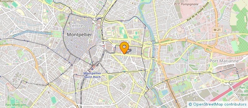 localisation de l'entreprise MONSIEUR FRANCOIS BOUSCARY à MONTPELLIER