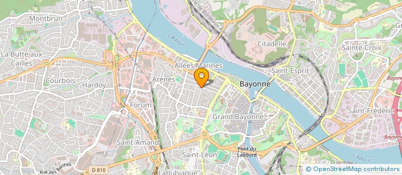 localisation de l'entreprise MONSIEUR FRANCOIS BOUSQUET  BAYONNE