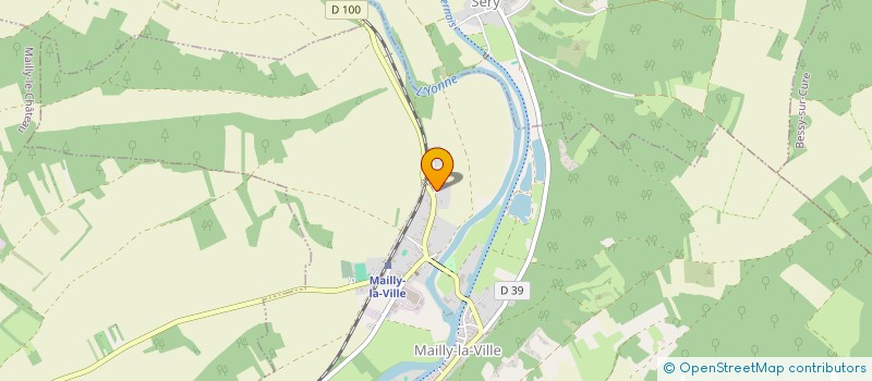 localisation de l'entreprise MONSIEUR FRANCOIS BOUSQUET  MAILLY-LA-VILLE