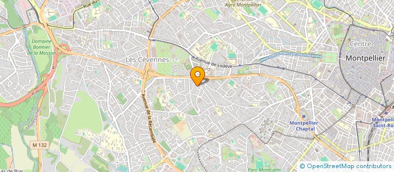 localisation de l'entreprise MONSIEUR FRANCOIS BOUSQUET à MONTPELLIER