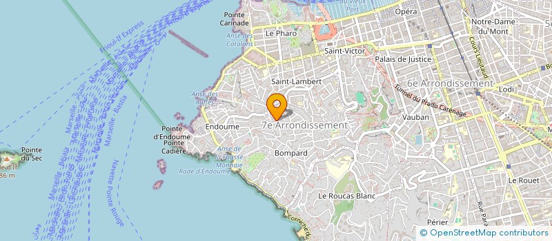 localisation de l'entreprise MONSIEUR FRANCOIS BOUTARIC  MARSEILLE