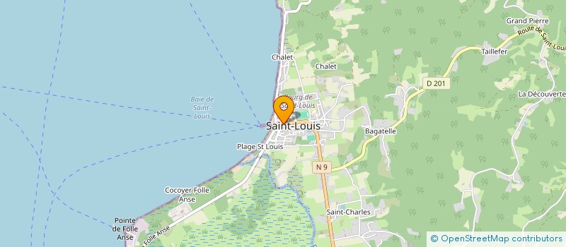 localisation de l'entreprise MONSIEUR FRANCOIS BOUTIN  SAINT-LOUIS