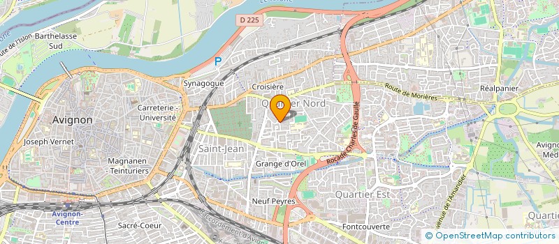 localisation de l'entreprise MONSIEUR FRANCOIS BOUTIN  AVIGNON