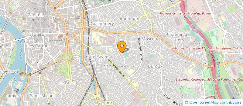 localisation de l'entreprise MONSIEUR FRANCOIS BOUTON à TOULOUSE