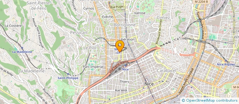 localisation de l'entreprise MONSIEUR FRANCOIS BOYER à NICE