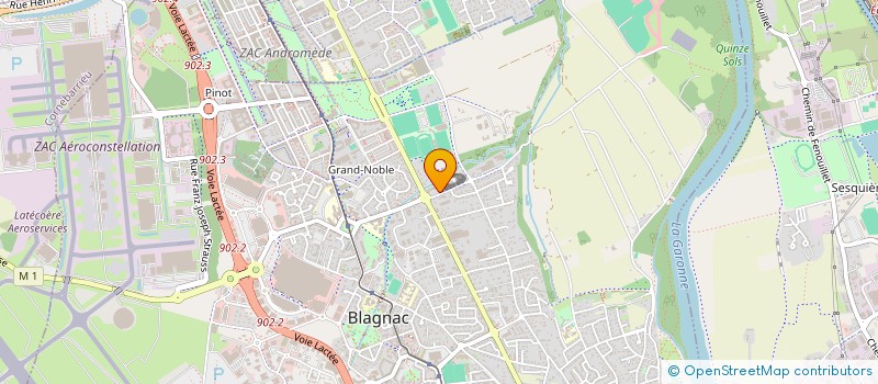 localisation de l'entreprise MONSIEUR FRANCOIS BOYRIE à BLAGNAC