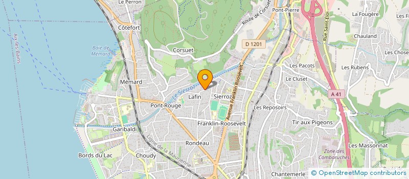 localisation de l'entreprise MONSIEUR FRANCOIS BRASIER à GRESY-SUR-AIX