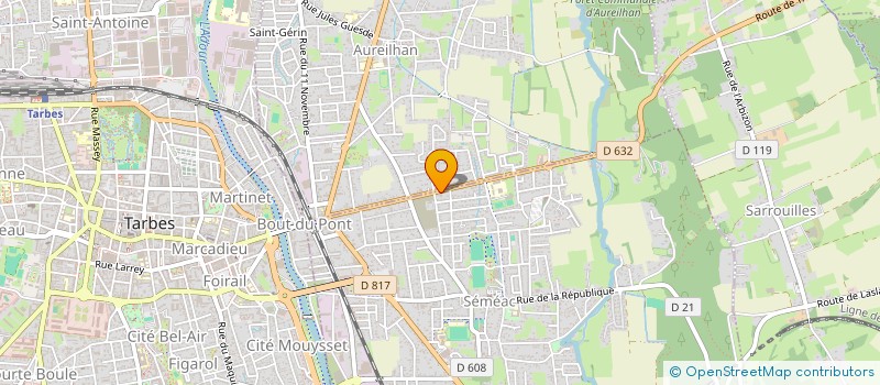 localisation de l'entreprise MONSIEUR FRANCOIS BRAT BOTHE  SEMEAC